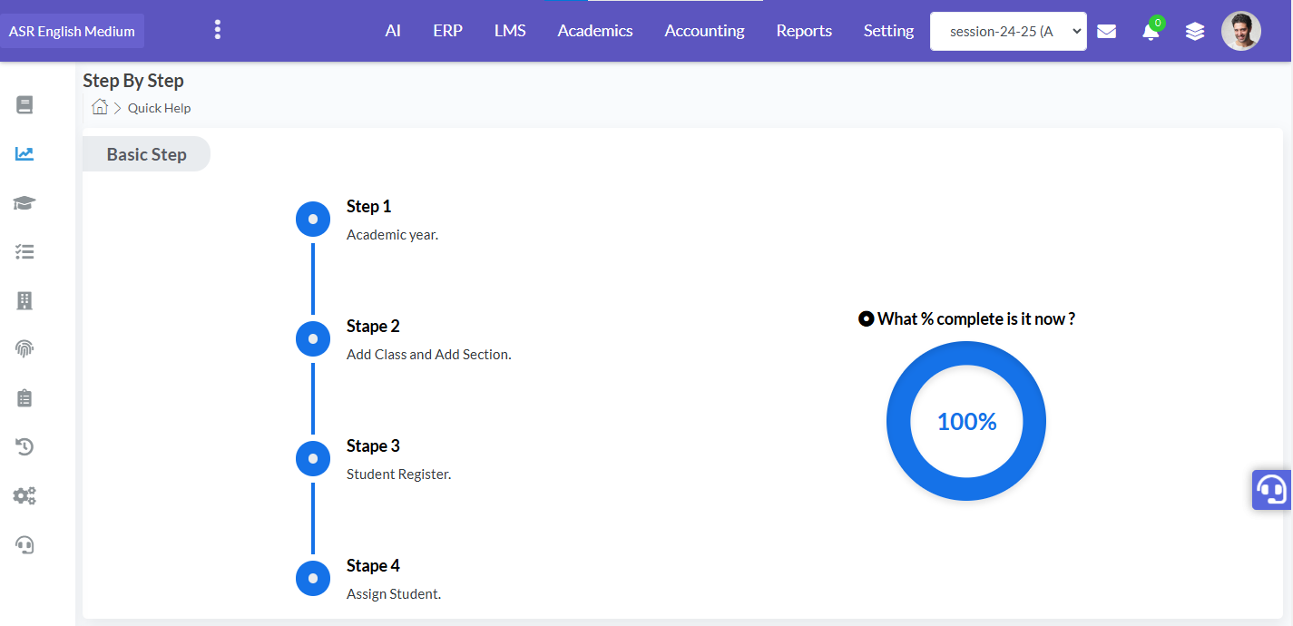 AI Stepper Process Image